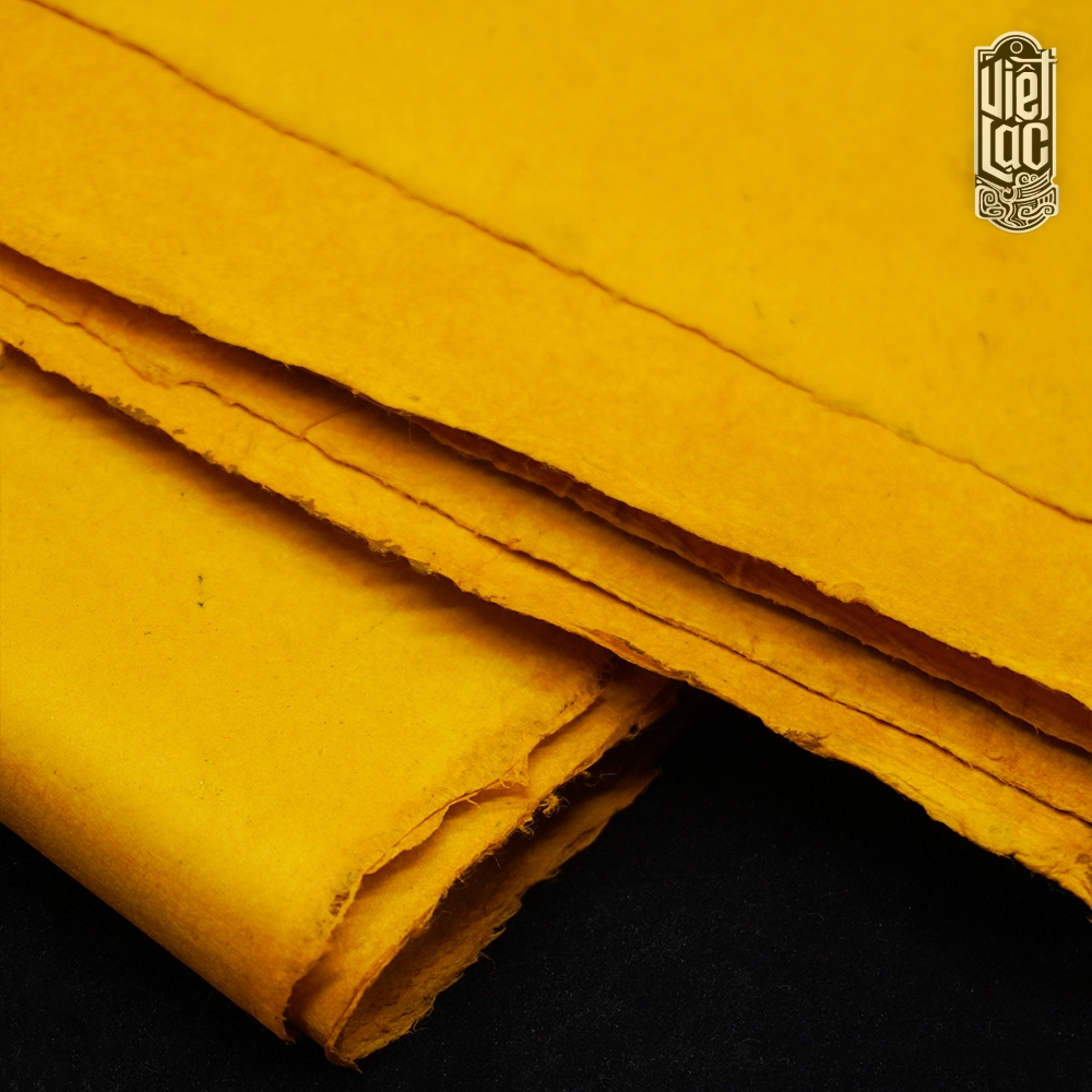 Giấy dó viết sắc phong khổ 125x60 cm