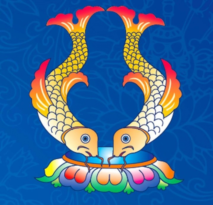 Bát Bảo Cát Tường - Song Ngư