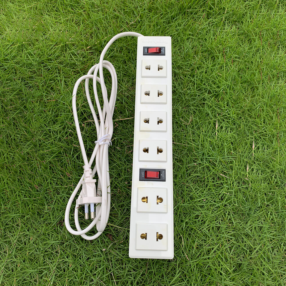 Ổ ĐIỆN 7 PHÍCH CẮM CÓ 2 CÔNG TẮC DÀI 3M 8 Ổ cắm chịu nhiệt 6 lỗ 2 chấu Điện Quang | HomeCenterVN.com - Tổng kho đồ dùng thiết bị trong nhà cửa đời sống