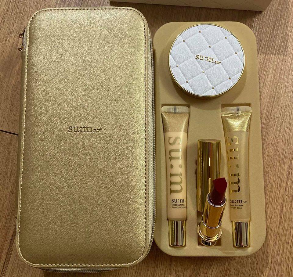 Set Su:m Cushion LOSEC SUMMA ELIXIR GOLDEN CUSHION SPF50+/PA+++