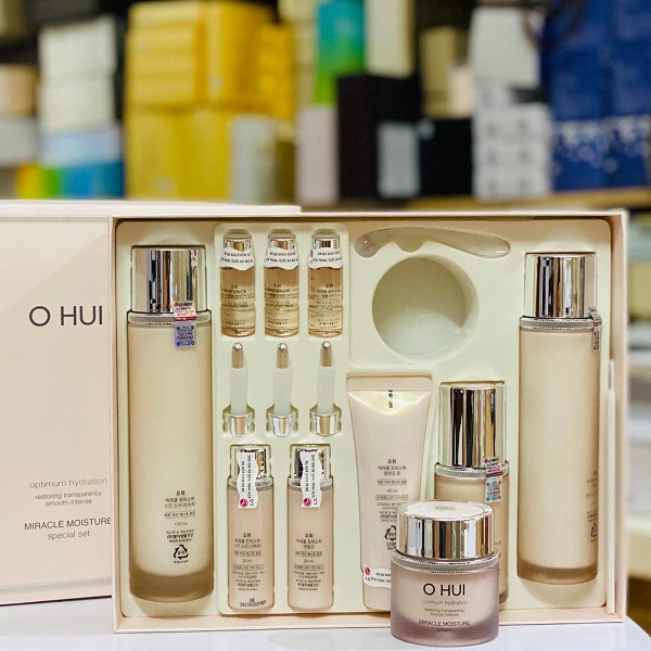   Set dưỡng ẩm Ohui hồng Ohui Miracle Moisture