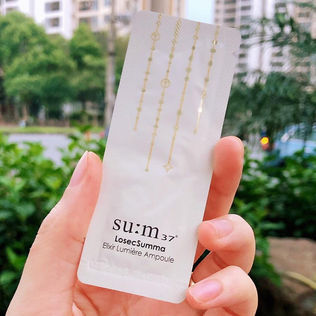 Review sản phẩm truyền trắng SUM37 LOSEC SUMMA ELIXIR LUMIERE AMPOULE