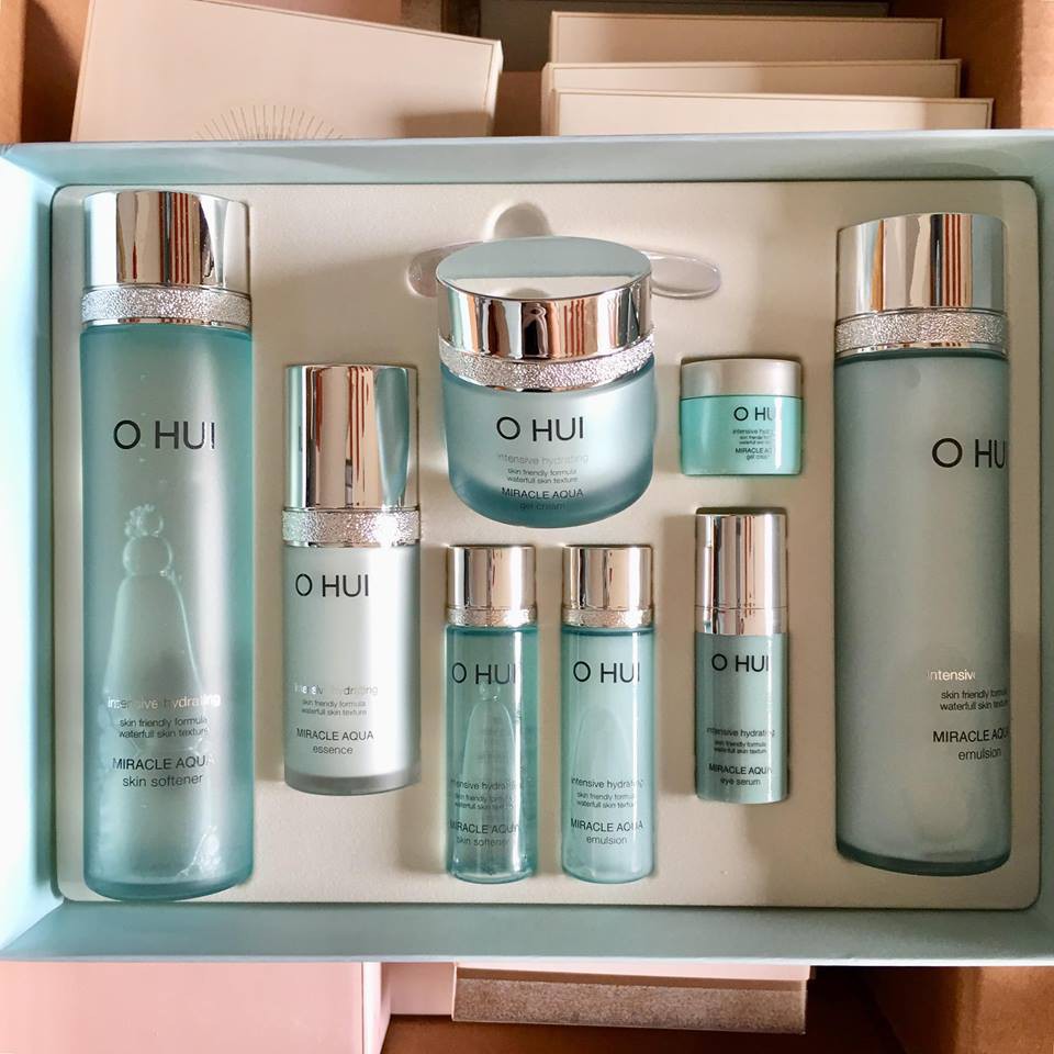 Set dưỡng da Ohui Miracle Aqua