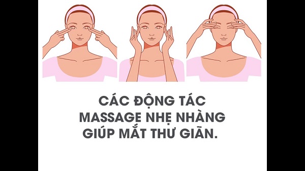 các bài tập massage mắt