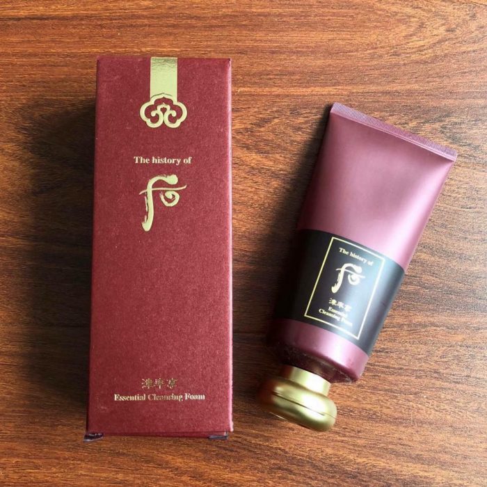 Sữa rửa mặt Whoo đỏ Whoo Jinyulhyang Essential