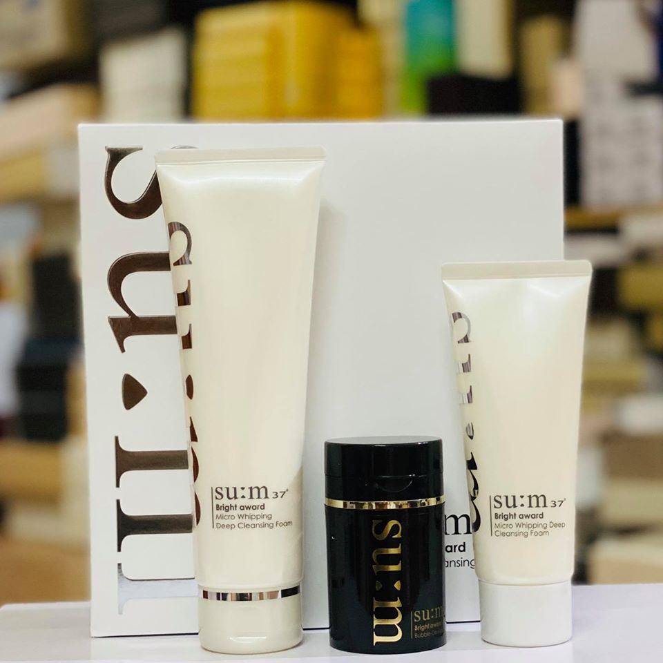 Sữa rửa mặt Su:m37 Bright Award Micro Whipping Deep Cleansing Foam