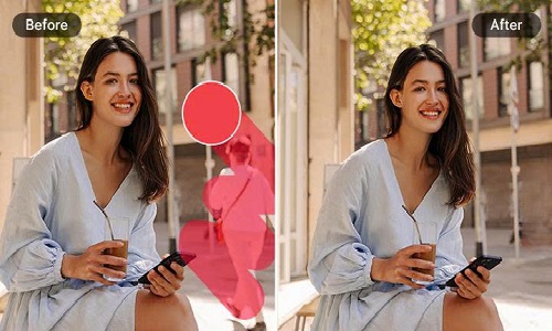 Cách xóa vật thể, người thừa trong ảnh online dễ dàng