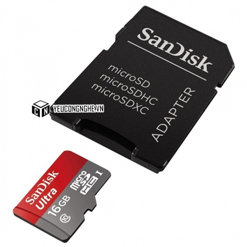 Thẻ microSD Sandisk 16GB tốc độ nhanh 48mb/s 320x
