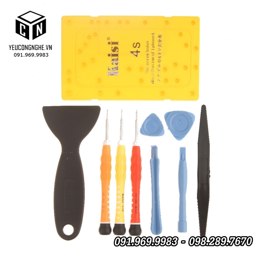 Bộ mở iPhone 10 dụng cụ tô vít cho iPhone chính hãng Kaisi 3688