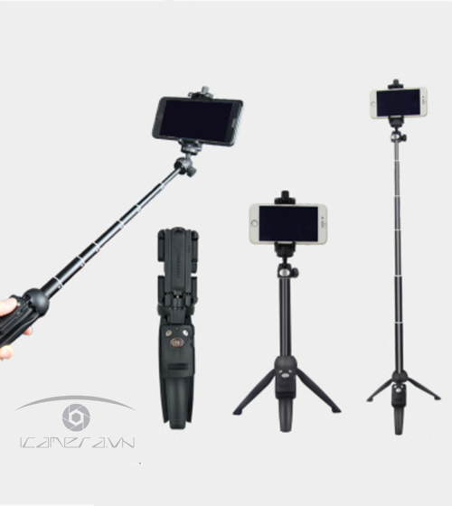 Chân đế kiêm gậy chụp ảnh có điều khiển Yunteng YT-9928 3 trong 1