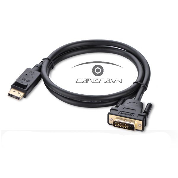 Cáp chuyển Displayport to DVI 24+1 chính hãng Ugreen 10223/10224