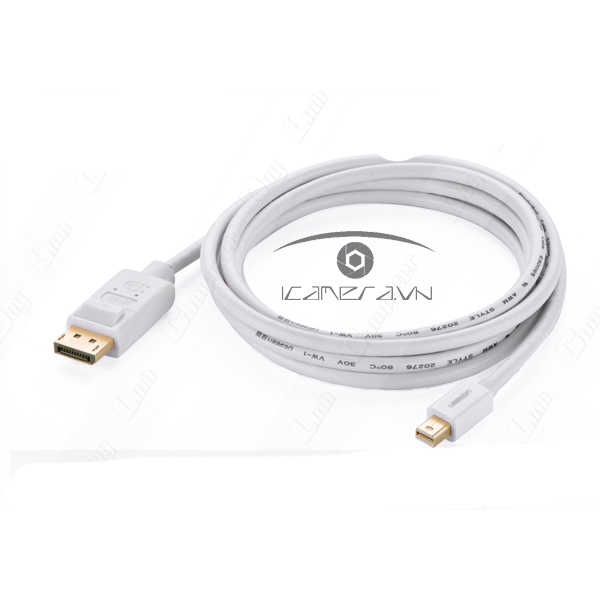 Cáp chuyển Mini Displayport to Displayport dài 2m Ugreen UG-10408 chính hãng