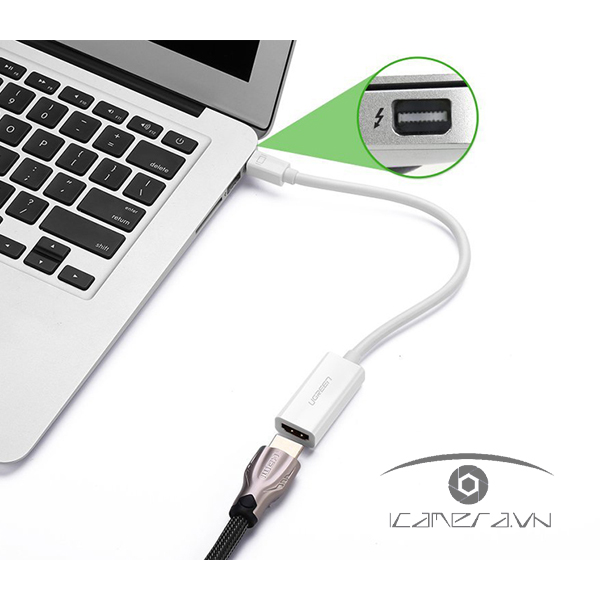 Cáp Mini DisplayPort/ThunderboltTM to HDMI (âm) UGREEN 10460