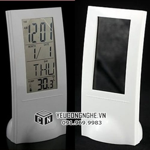 Đồng hồ màn hình LCD trong suốt nhiều chức năng giá rẻ