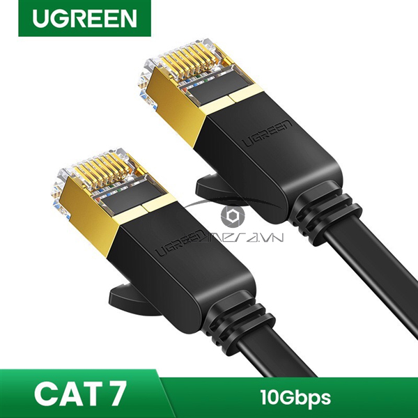 Dây cáp mạng dẹt đúc sẵn CAT7 dài 1.5m chính hãng Ugreen 11276