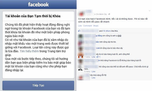 Hàng loạt Facebooker 