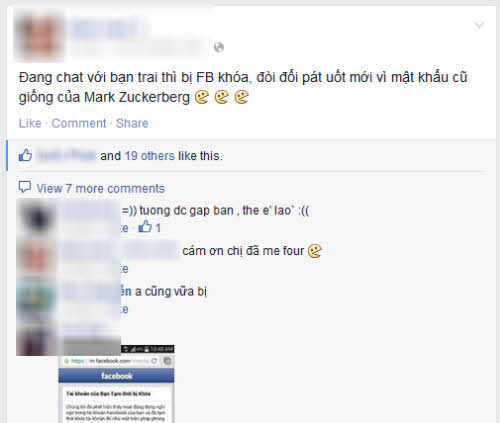 Hàng loạt Facebooker 