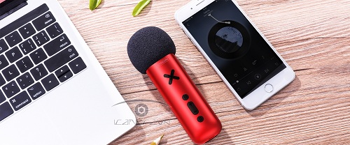 Mic hát karaoke, livestream cho điện thoại Joyroom JR-K1