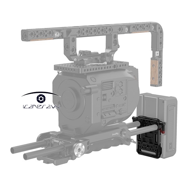 SMALLRIG V-Mount Battery Plate with Rod Clamp 3016
