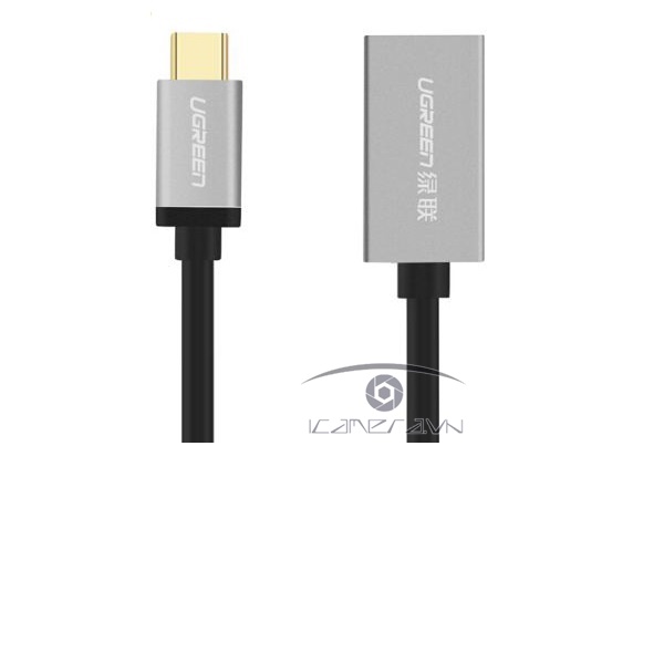 Dây Cáp OTG USB Type C to USB 3.0 chuẩn A cổng âm Ugreen 30646