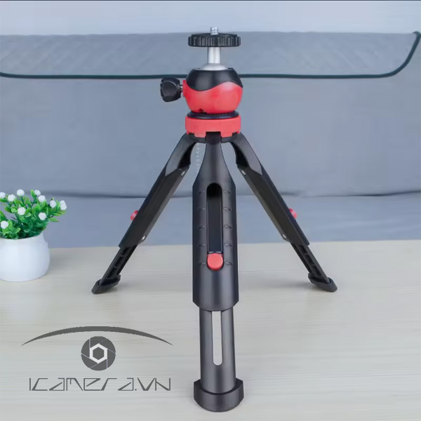 Chân tripod cho điện thoại/máy ảnh xoay 360 độ