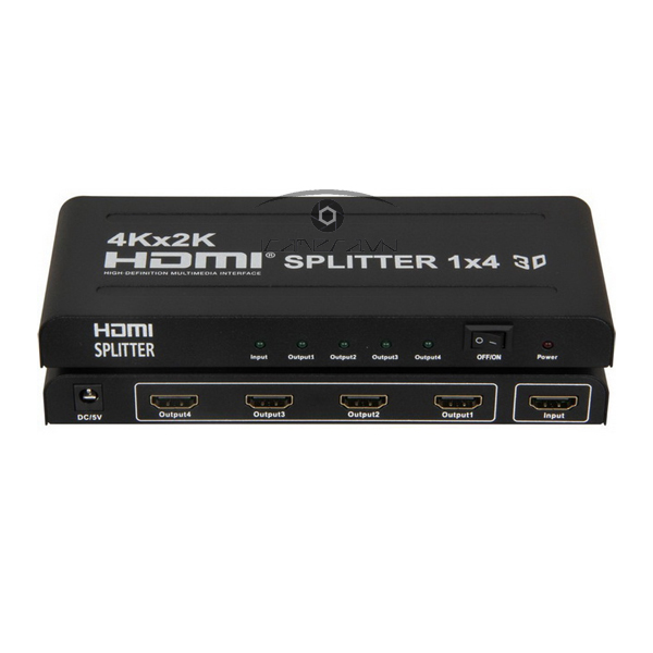 Bộ chia HDMI 1 ra 4 cổng splitter giá rẻ nhất