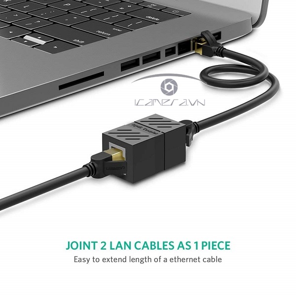 Đầu RJ45 nối dây mạng network màu Đen UGREEN 20390