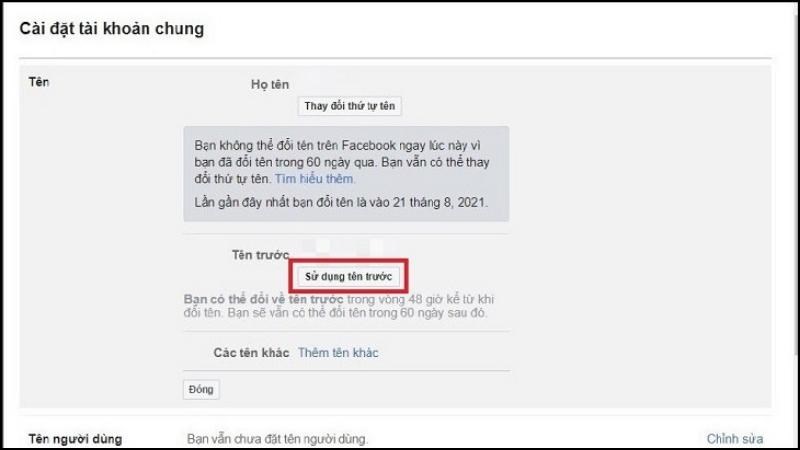 Hướng dẫn cách đổi tên Facebook trên điện thoại, máy tính mới nhất