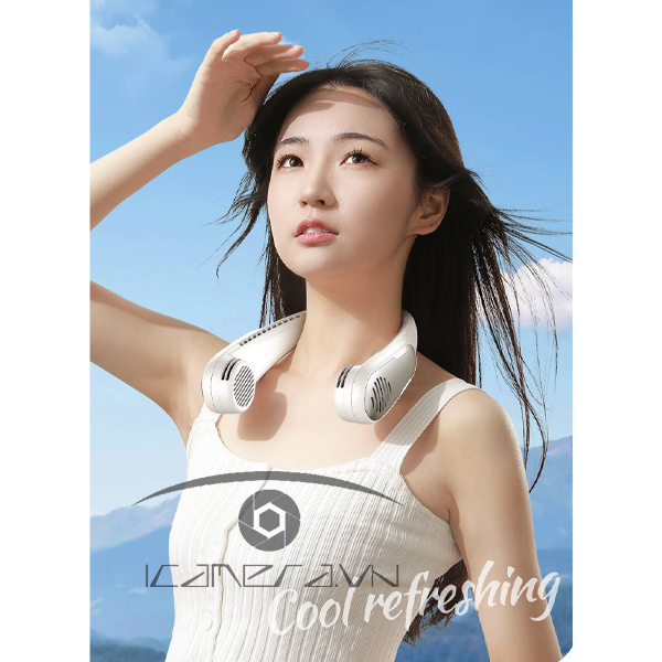 Quạt đeo cổ không dây PISEN LE-F01