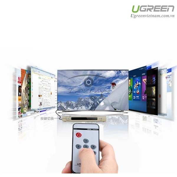 Bộ gộp HDMI 5 in 1 out Ugreen UG-40279 