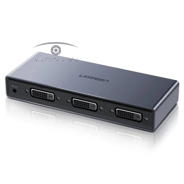 Ugreen 50746 – Bộ chia DVI 1 ra 2 chuẩn DVI 24+1 chính hãng hỗ trợ Full HD1080P