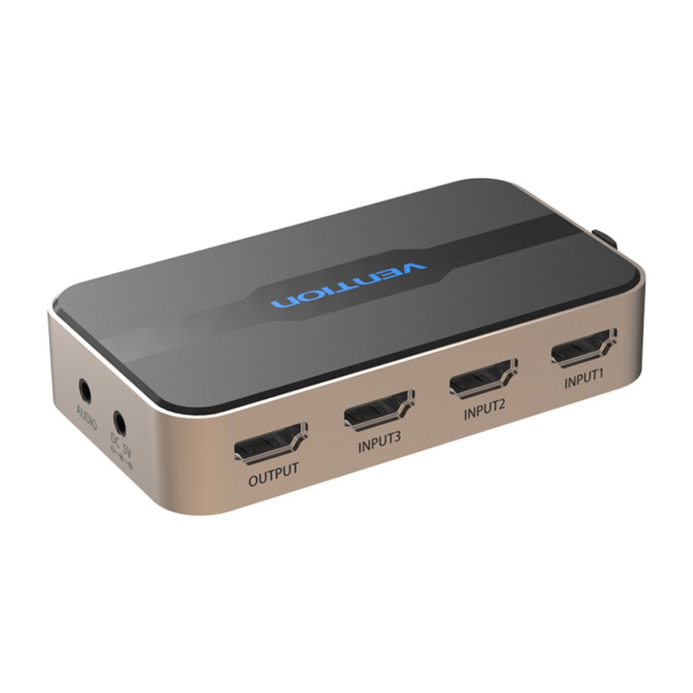 Thiết bị gộp HDMI Switcher 3 in - 1 out Vention VAA-S20