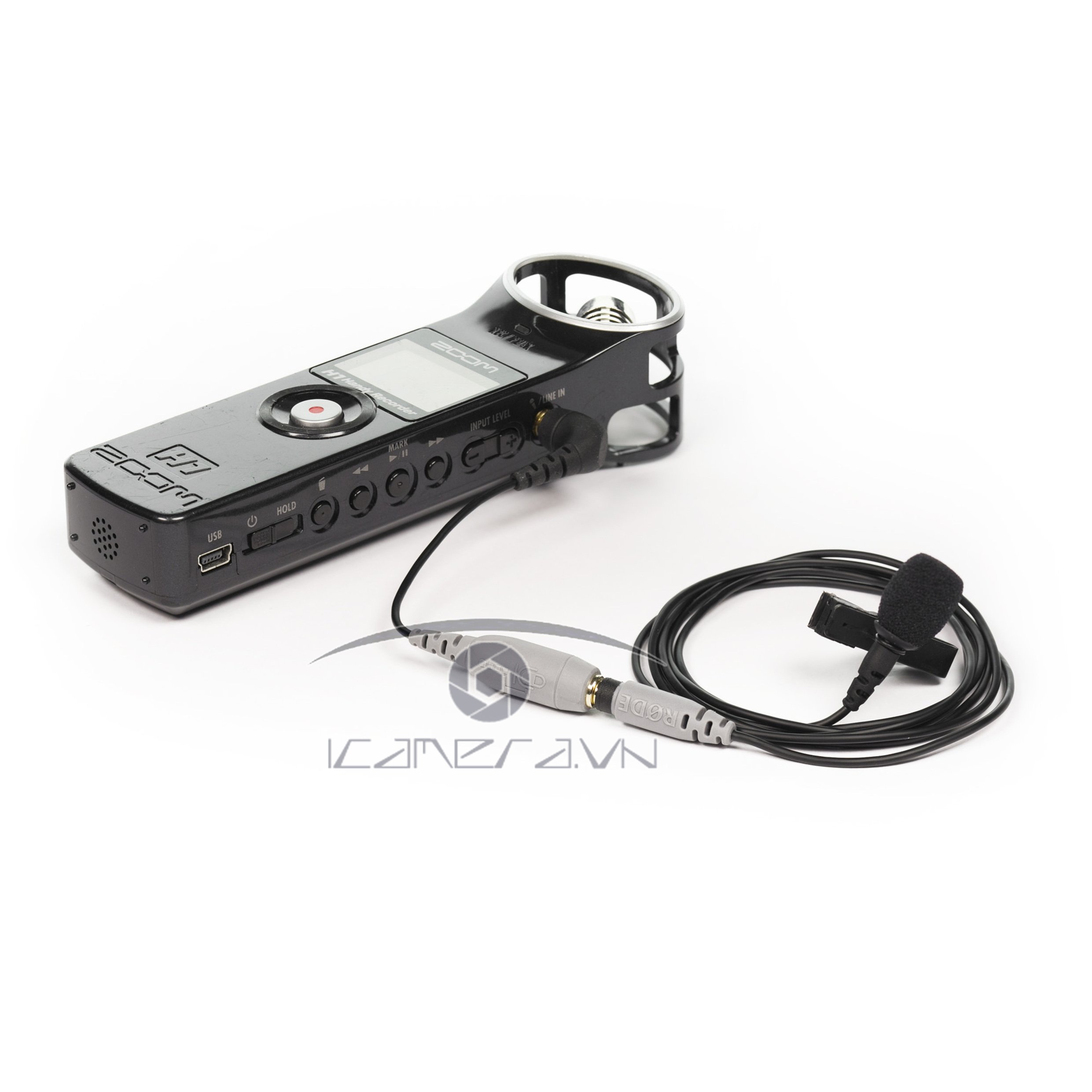 Jack nối mic SC3 từ Rode Smartlav+ vào máy ảnh, máy quay, máy ghi âm