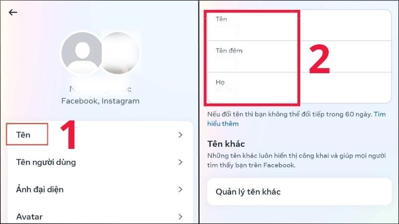 Hướng dẫn cách đổi tên Facebook trên điện thoại, máy tính mới nhất
