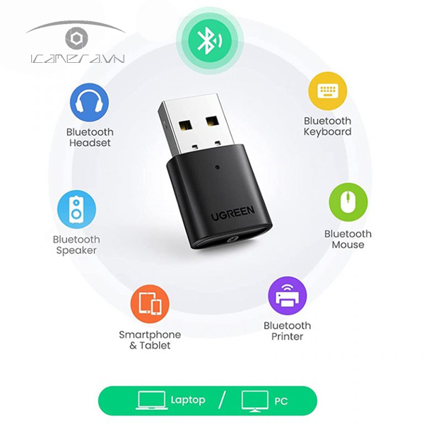 USB Bluetooth 5.0 chính hãng Ugreen 80889