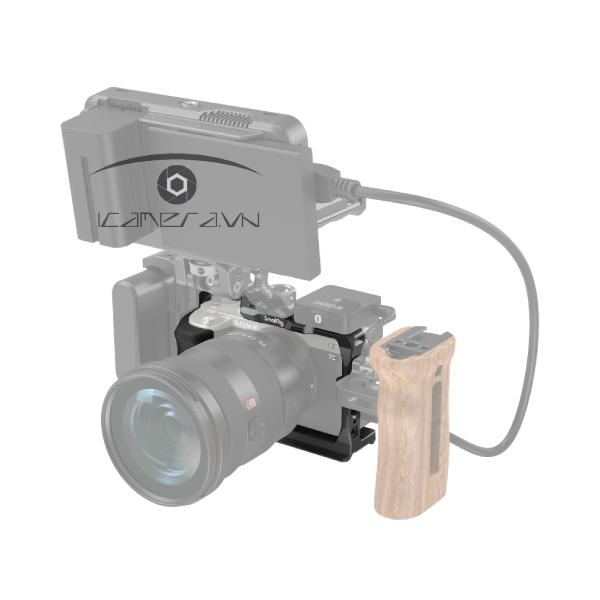 SmallRig 3212B - Khung máy ảnh cỡ nhỏ cho Sony A7C , có tay cầm bên