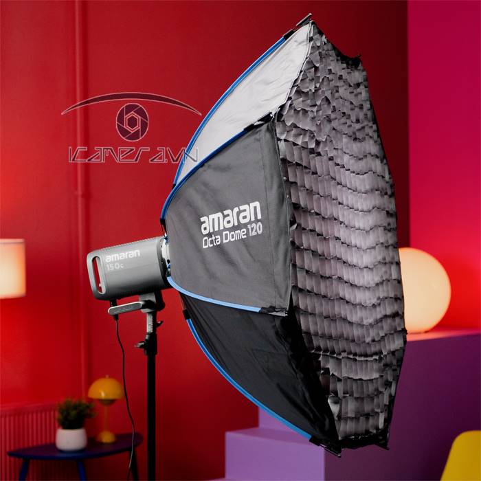 Softbox tản sáng amaran Octa Dome 120cm