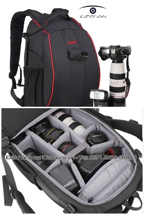 Ba lô máy ảnh chuyên nghiệp cho camera DSLR Caden K7