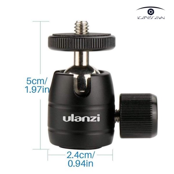 Ball Head mini 1/4 inch Ulanzi U-30 gia re ha noi