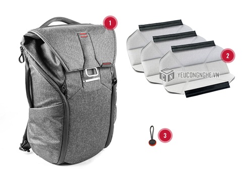 Balo đựng máy ảnh, ống kính, laptop Everyday backpack 30L Peakdesign