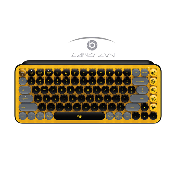 Bàn phím không dây Logitech Emoji POP Keys