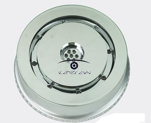 Bàn xoay quay chụp sản phẩm đường kính 20cm Crystal rotary slide show B20