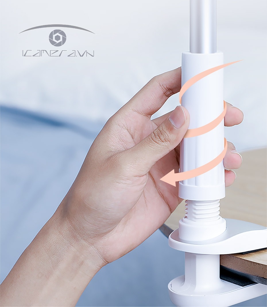 Giá đỡ kẹp bàn xoay 360 độ Baseus SULR-0G