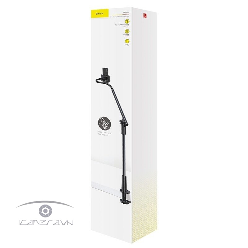 Giá đỡ kẹp bàn xoay 360 độ Baseus SULR-0G