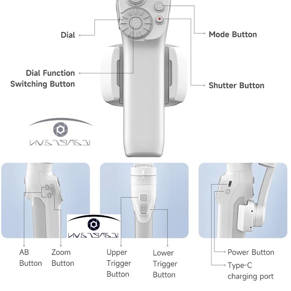 Gimbal Feiyu Vimble 3 cho điện thoại