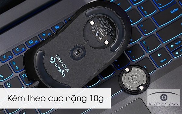 Chuột game Logitech G403 Hero (USB/RGB/Đen)