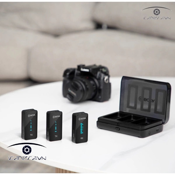 Microphone BOYA BY-XM6 K2 - Micro cài áo không dây