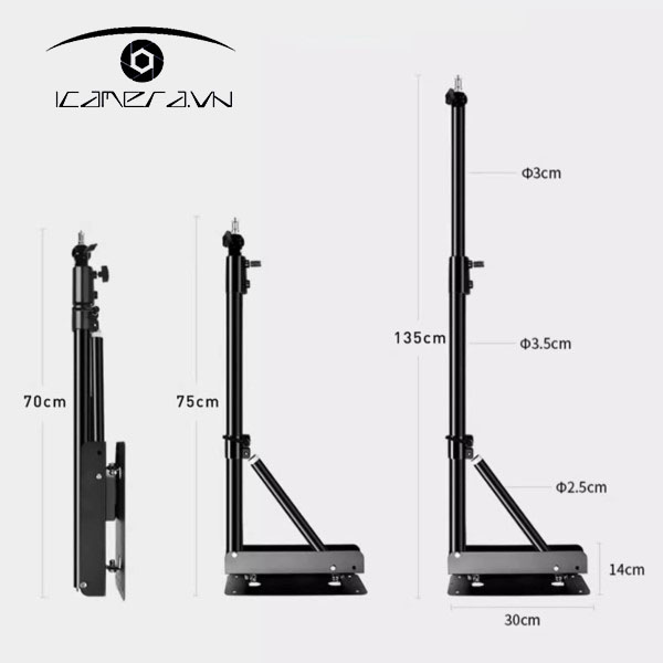 Tay treo đèn thả trần Studio BC135