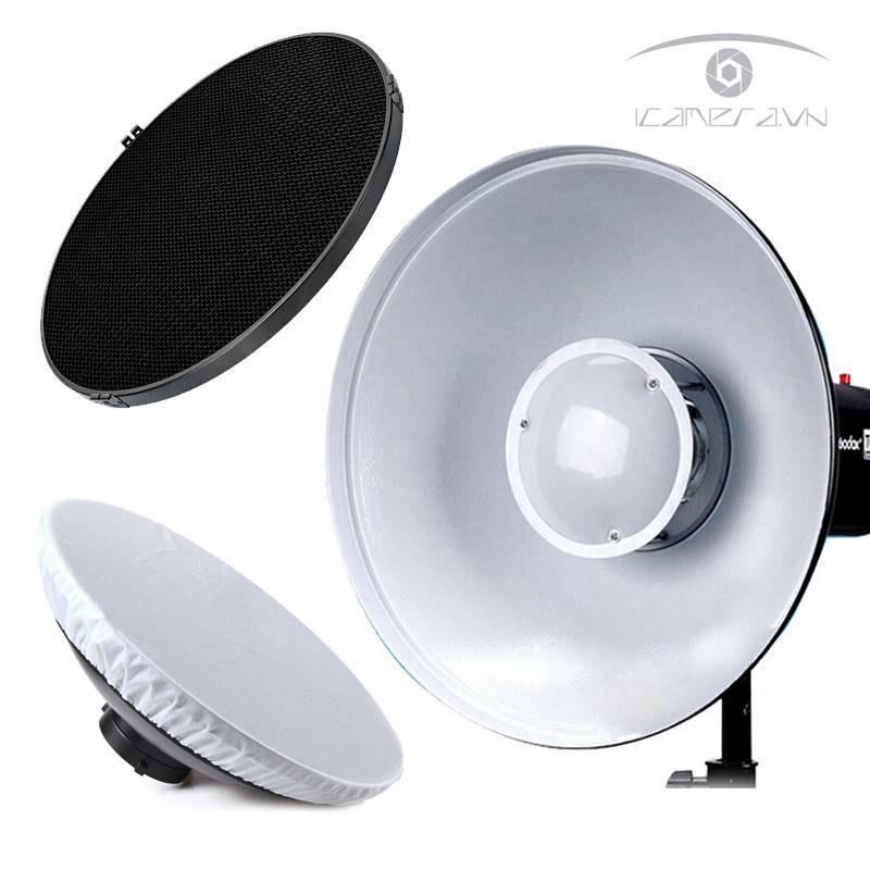 Chóa đèn tổ ong Beauty Dish đường kính 42cm