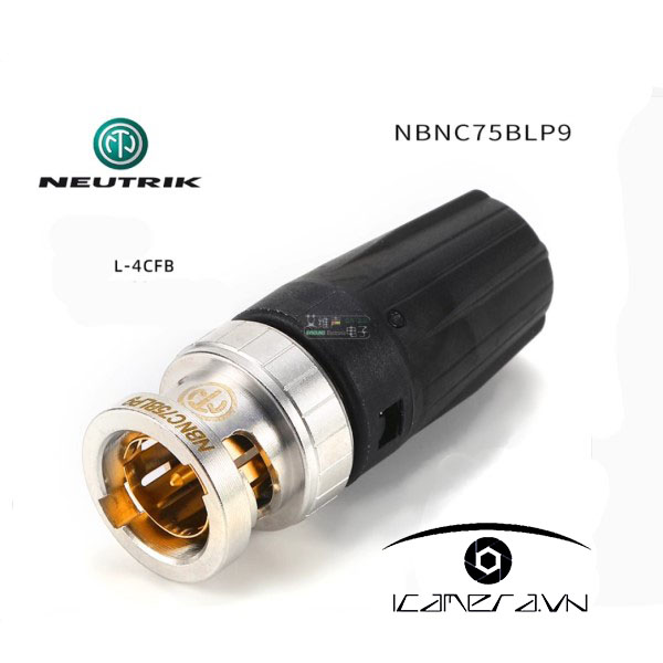 Giắc BNC Neutrik dùng cho dây SDI chuẩn L-4.5CHD